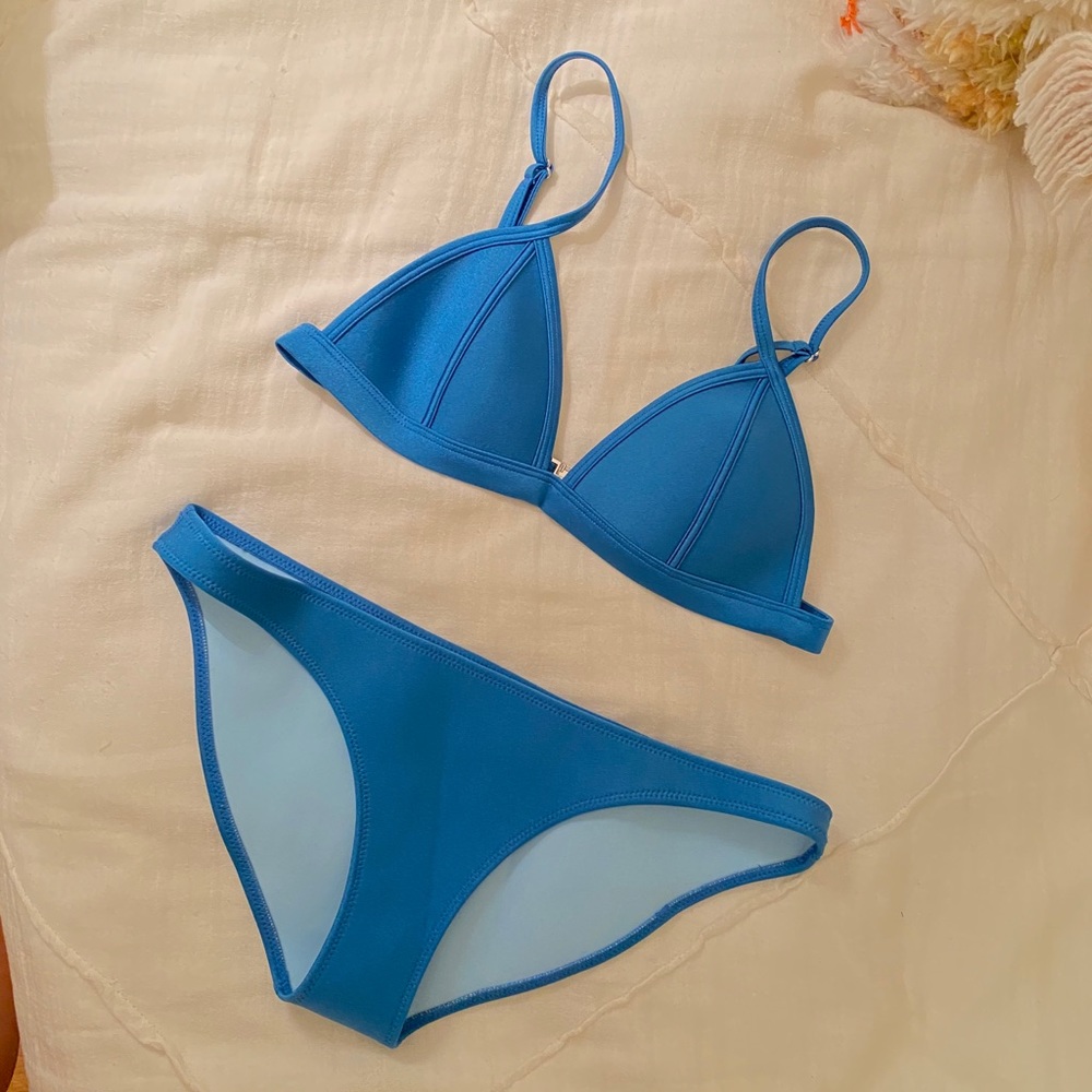 Neoprene Triangle Bikini